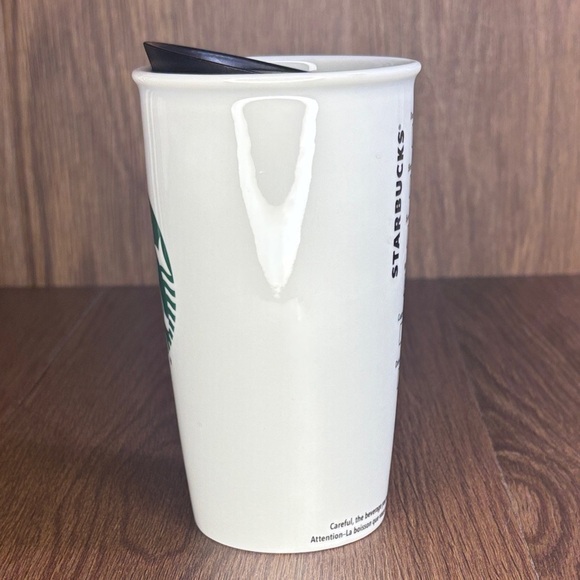 🔥🔥🔥Starbucks Classic White Tumbler with Dark Lid🔥🔥🔥 - Picture 6 of 12